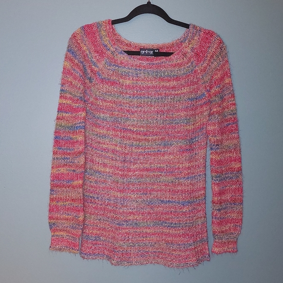 CG•|•CG Womens Knit Multicolor Sweater | Medium - Picture 4 of 6